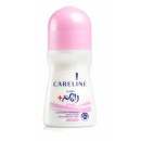 225 CARELINE Шариковый дезодорант розовый 75 мл